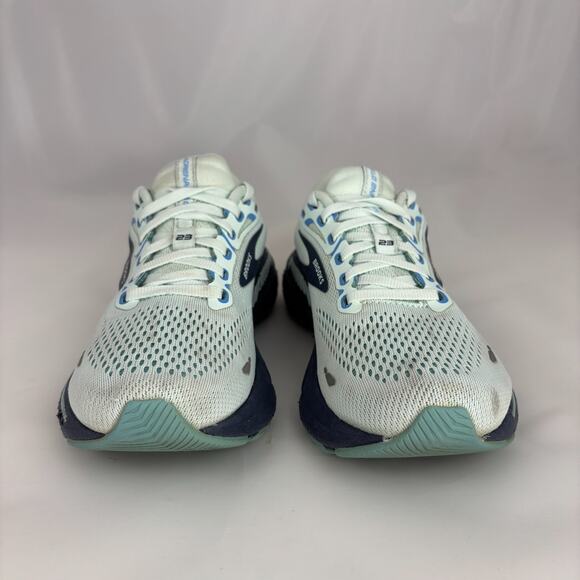 Brooks Adrenaline GTS 23 Women’s Blue Glass/Nile Blue/Marina Running Shoes 7 - Picture 2 of 8